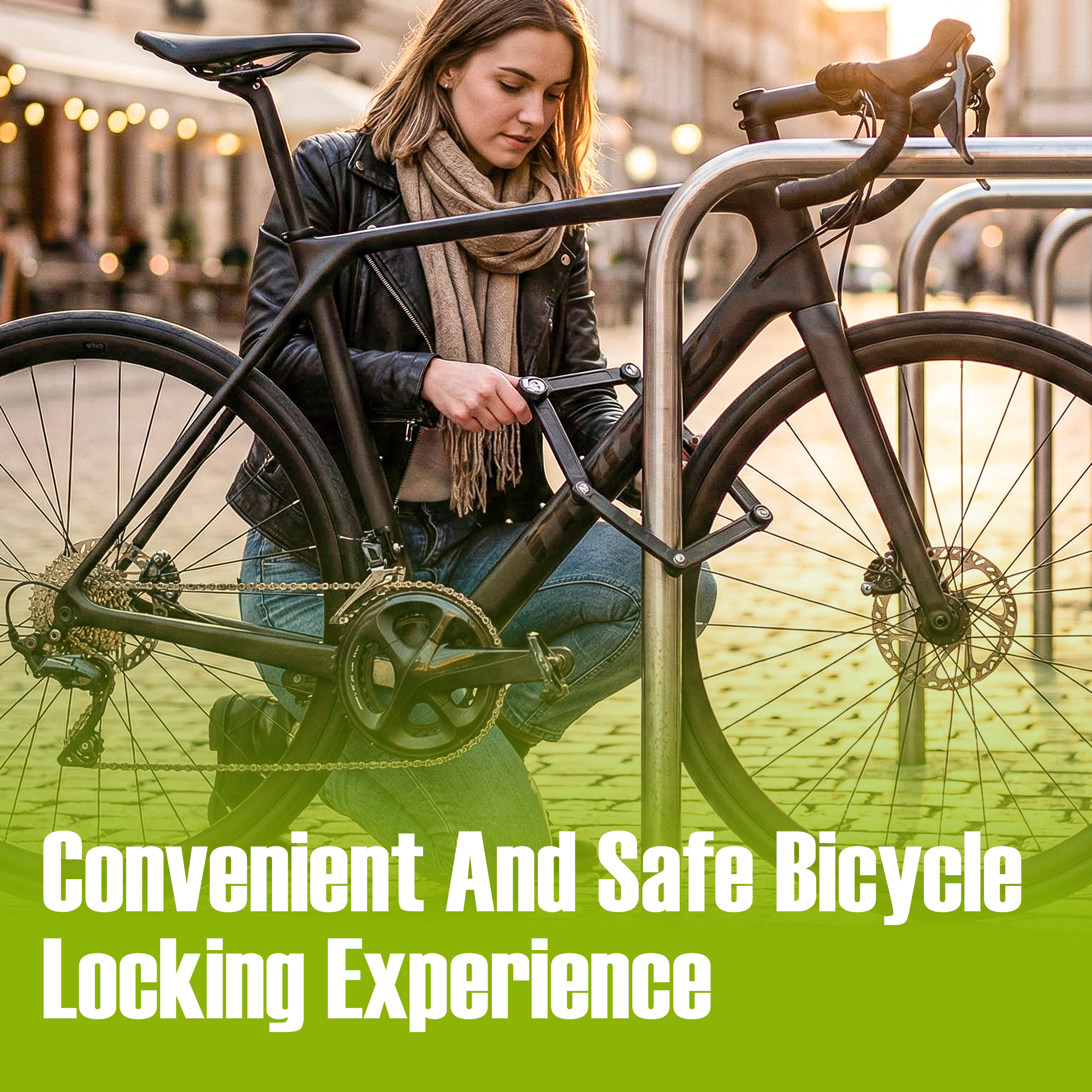 Premium bike lock angle one