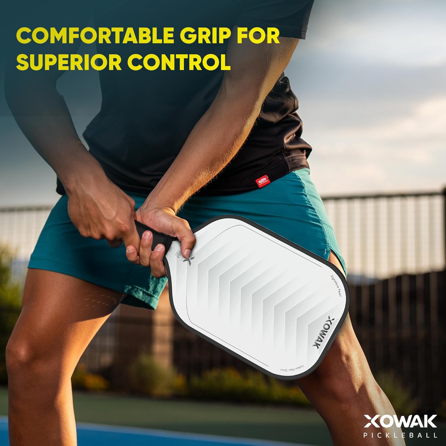 Xowak Pro Pearl paddle angle five